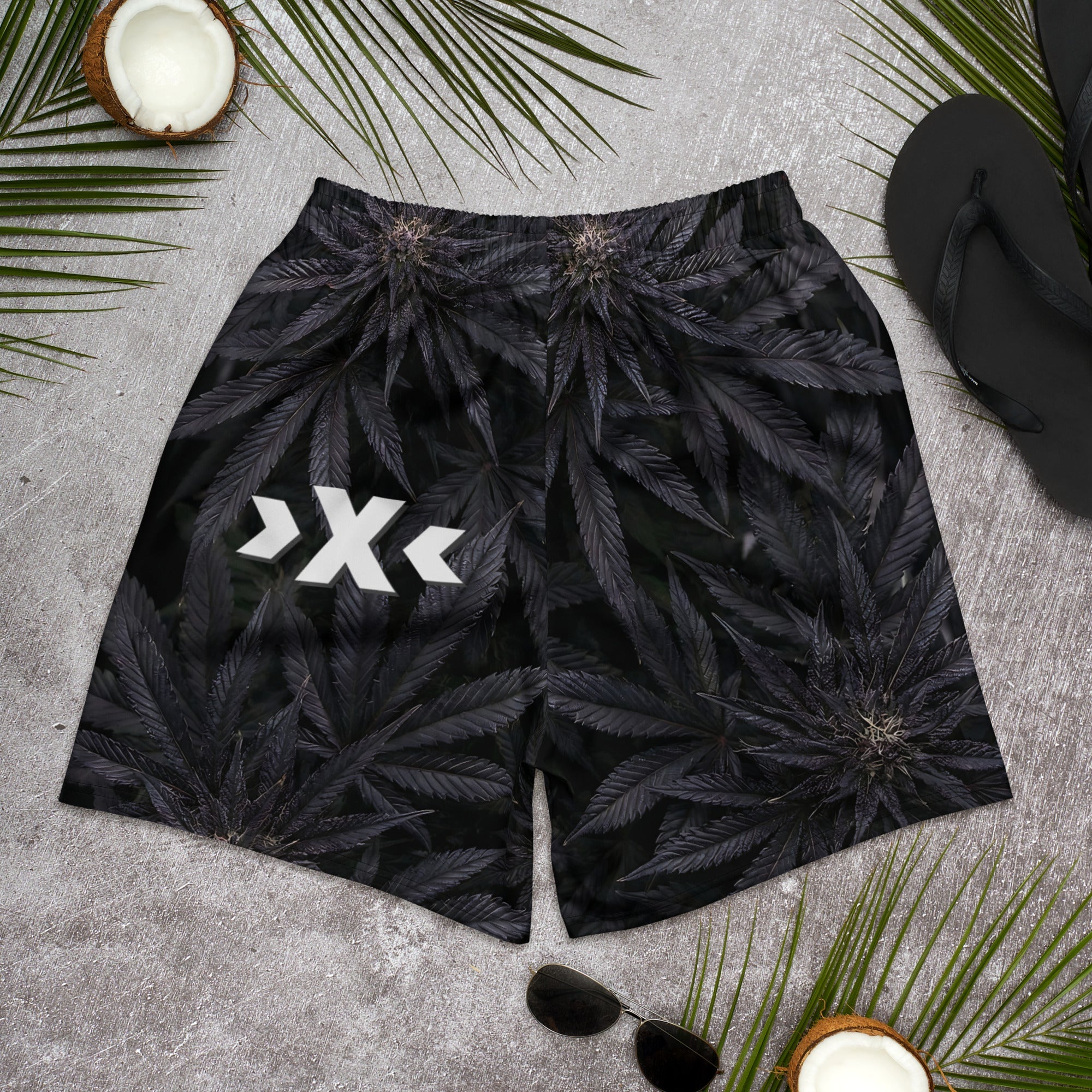 All - Over Print Unisex Athletic Long Shorts>X< >X< Clothing Brand By Teleo RecordsClothing>X< by X - ILENOX - ILENO>X< by X - ILENO>X< by X - ileno