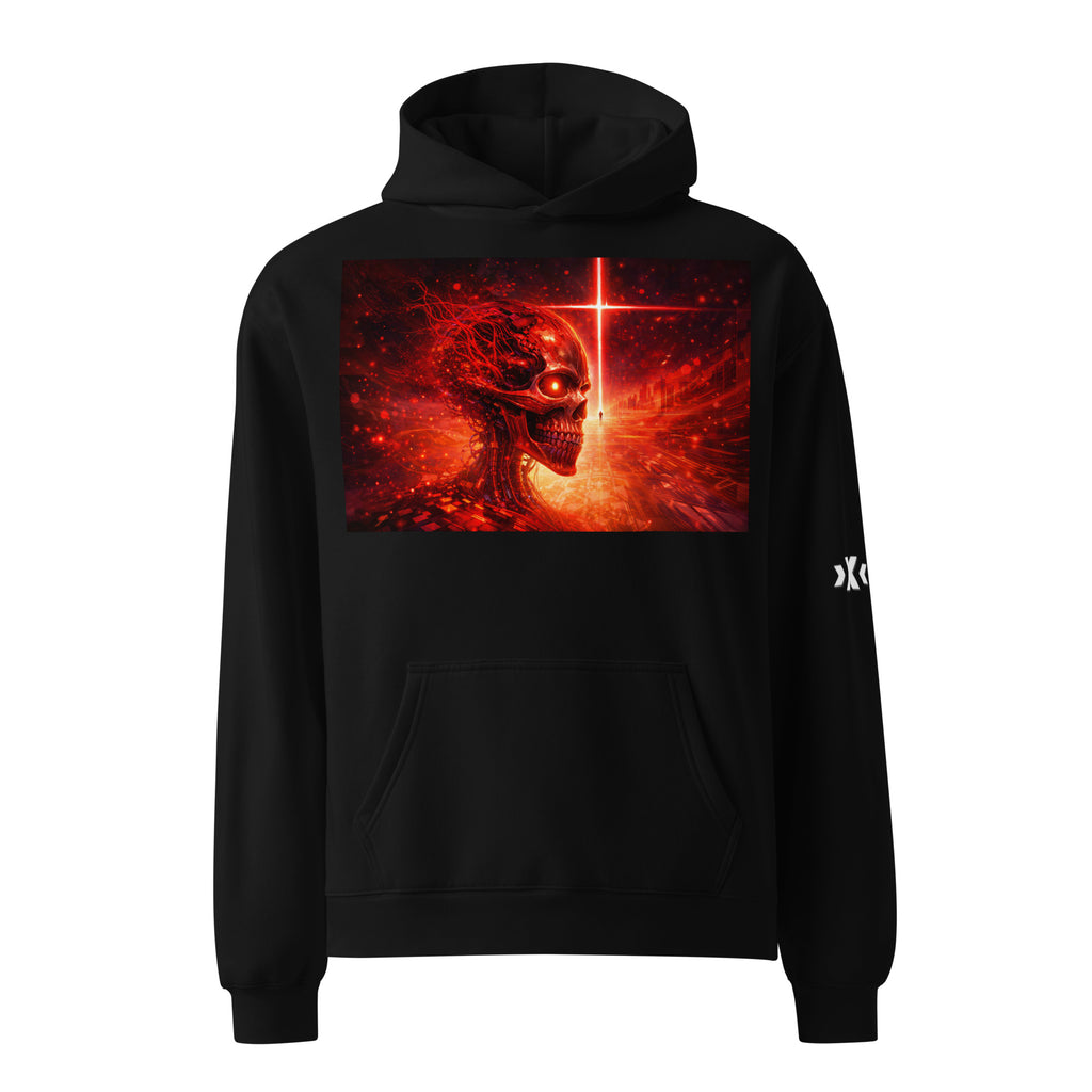 Unisex oversized hoodie>X< >X< Clothing Brand By Teleo RecordsClothing>X< by X - ILENOX - ILENO>X< by X - ILENO>X< by X - ileno