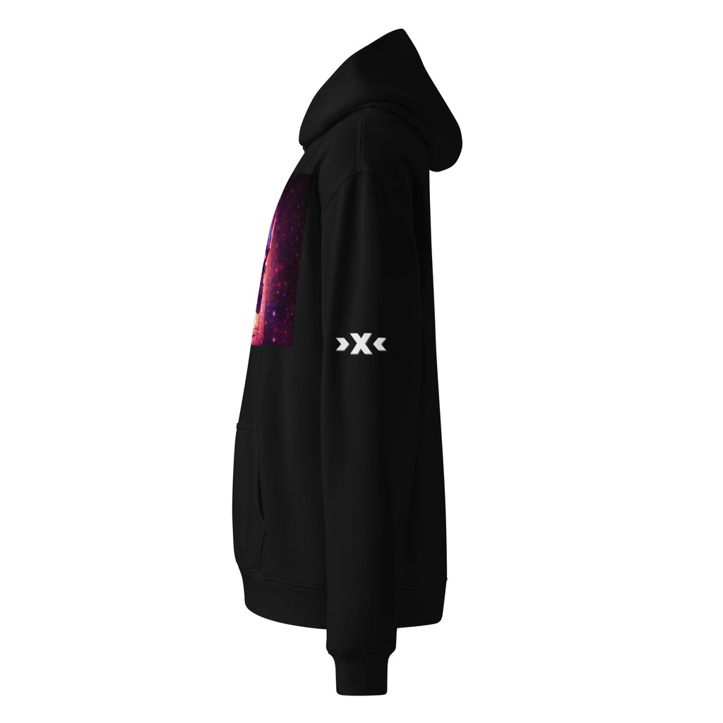 Unisex oversized hoodie>X< >X< Clothing Brand By Teleo RecordsClothing>X< by X - ILENOX - ILENO>X< by X - ILENO>X< by X - ileno