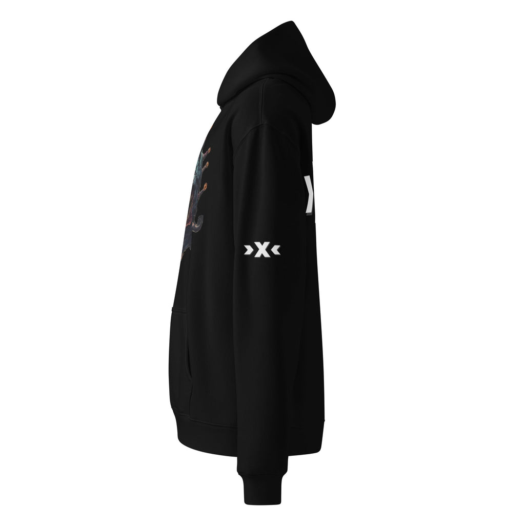 Unisex oversized hoodie>X< >X< Clothing Brand By Teleo RecordsClothing>X< by X - ILENOX - ILENO>X< by X - ILENO>X< by X - ileno