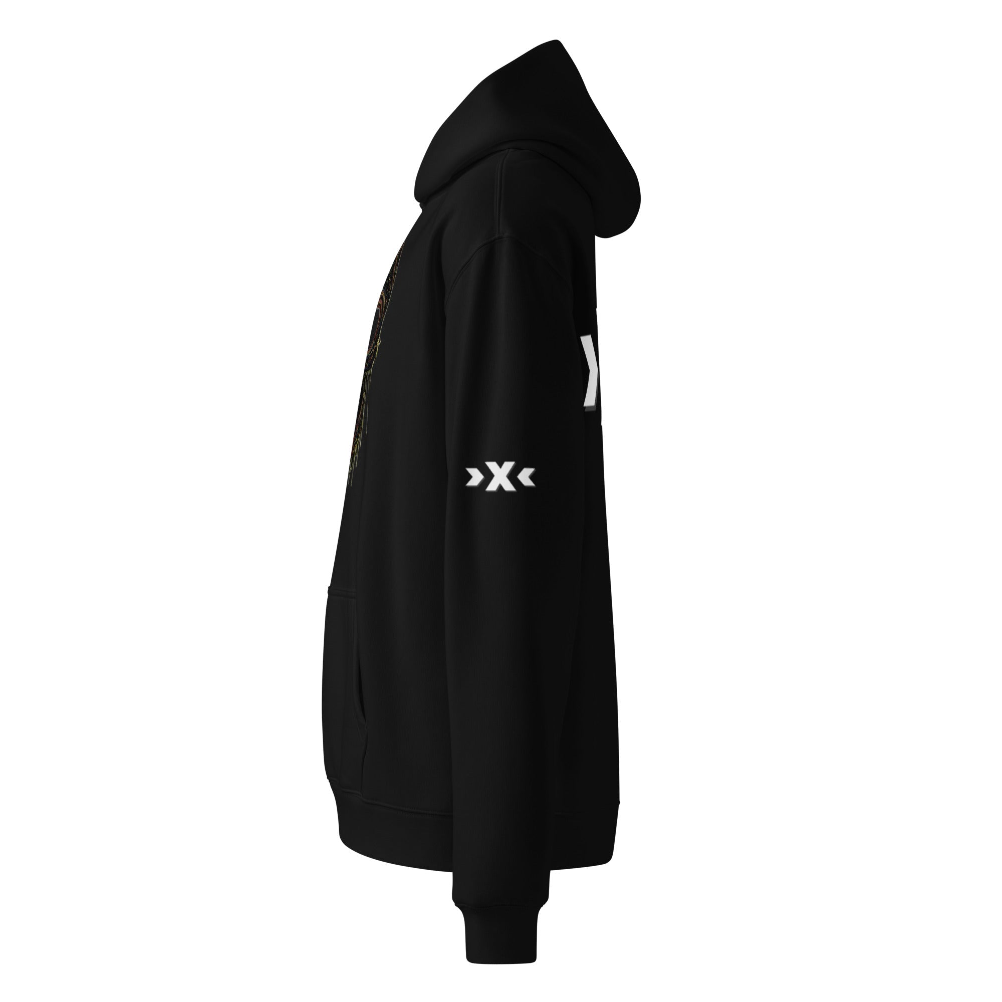 Unisex oversized hoodie>X< >X< Clothing Brand By Teleo RecordsClothing>X< by X - ILENOX - ILENO>X< by X - ILENO>X< by X - ileno